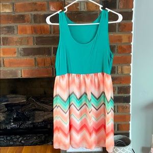 Boutique chevron dress